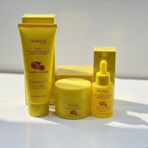 turmeric skincare set of bio aqua