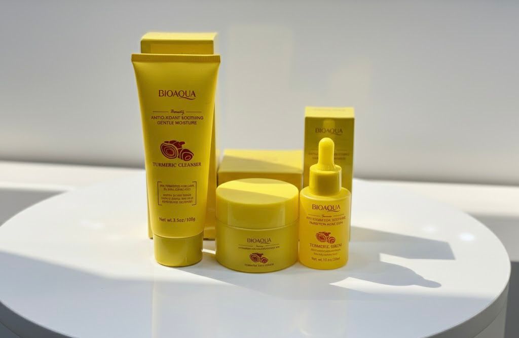 turmeric skincare set of bio aqua turmeric skincare set of bio aqua