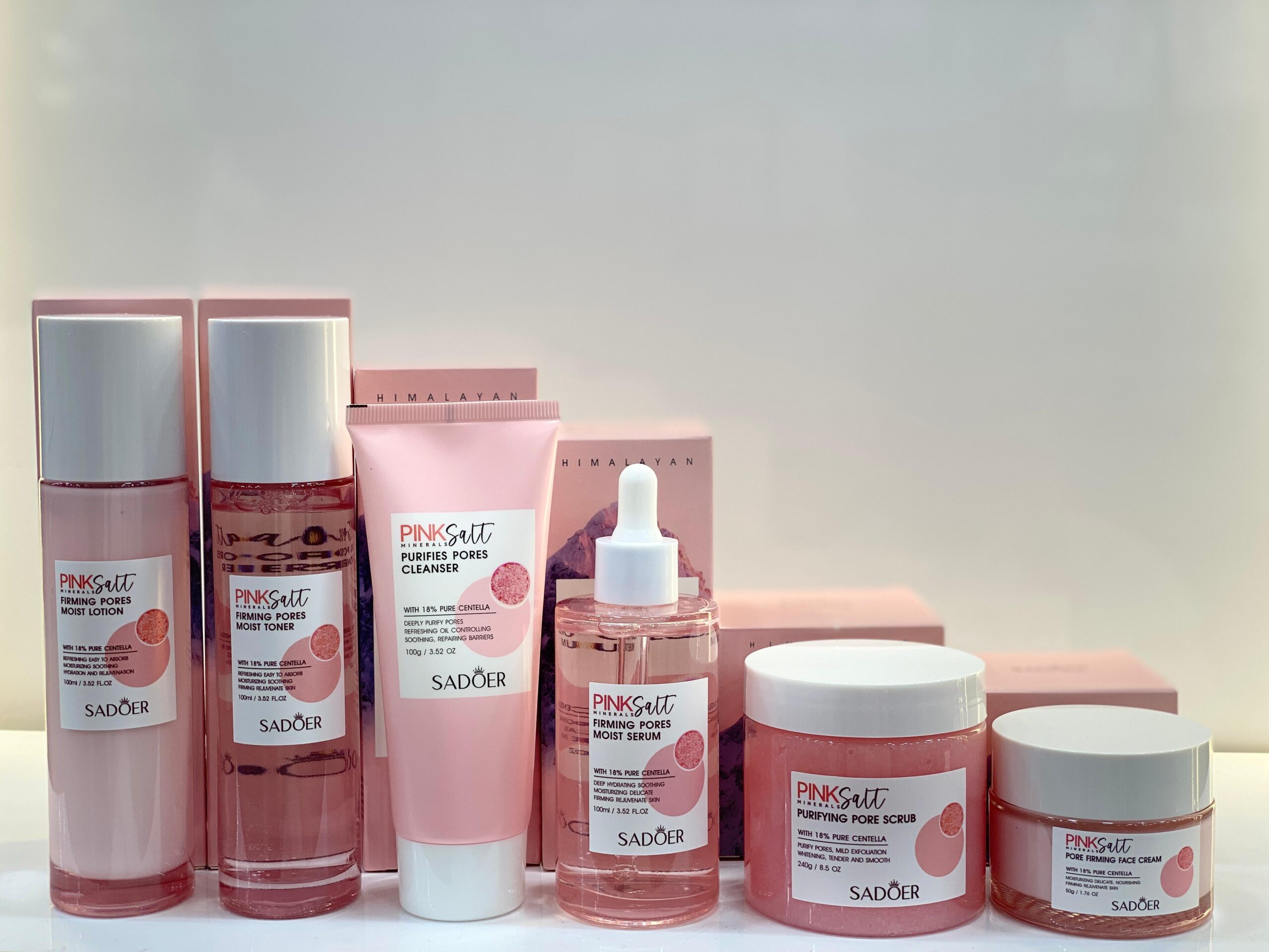 sadoer pink salt skincare set sadoer pink salt skincare set
