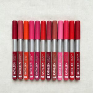 kathleen high pigmented lip pencil – smooth creamy texture | multicolor shades | pack of 6
