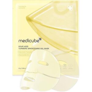medicube kojic acid turmeric brightening gel mask