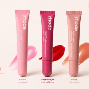 rhode lip tints – complete pack of 8 shades | long lasting & ultra smooth